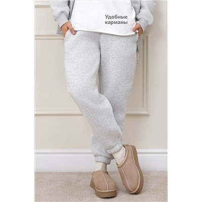 Женские брюки из футера с начесом Happyfox