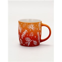 Кружка новогодняя керамическая «Зимний лес», 320 мл