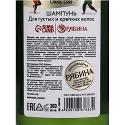 Новогодний подарочный набор косметики Bright Christmas night: гель для душа и шампунь для волос 2×300 мл, URAL LAB