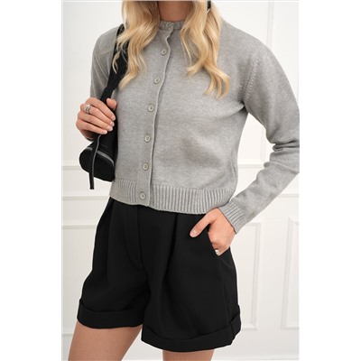Женский вязаный кардиган на пуговицах Happyfox