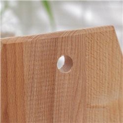 Набор досок разделочных деревянных Премиум, 2 шт.: 24.5×35 см, 19×30.5 см, бук