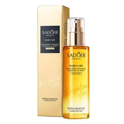 Спрей для волос разглаживающий с комплексом масел Sadoer Fragrance, 75 мл.