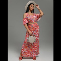 Платье Ялта (Леопард красный)