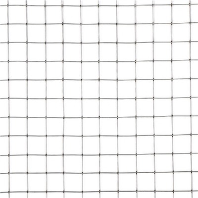 Сетка оцинкованная, сварная, 10×0.5 м, ячейка 12.5×12.5 мм, d=0.7 мм, Greengo