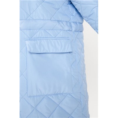 Пальто 28044 (Голубой)