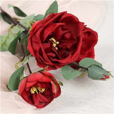 Цветок искусственный Роза 68 см / W06506 /уп 60/480/ (Бежевый)