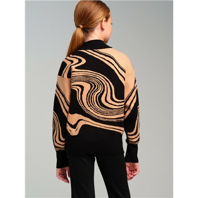 Свитер трикотажный для девочек