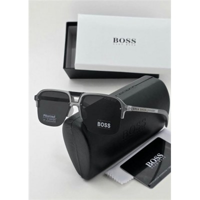 Набор мужские солнцезащитные очки, коробка, чехол + салфетки #22892880