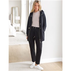 Брюки из тонкого премиального футера с эластаном