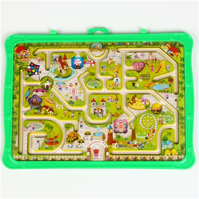 Игровой набор лабиринт «Летний парк», маркерная доска, 2×36×27.5 см