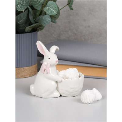 Фигурка Кролик 10 см / YZ1107 /уп 48/фарфор