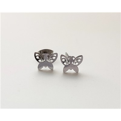 Серьги из стали