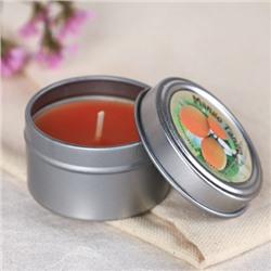 Свеча ароматическая в подсвечнике 5х3 см / CW516-7 /уп 12/288/ (Ваниль )