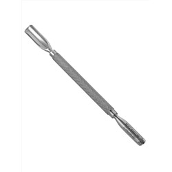 Mertz Шабер маникюрный двусторонний 323 #, серебристый 4021