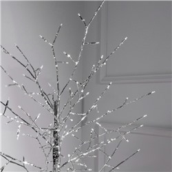 Светодиодное дерево «Серебристое» 1.5 м, 150 LED, постоянное свечение, 220 В, свечение белое