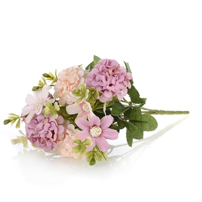 Цветок искусственный 30 см Букет 5 цветков / FD152 /уп 2/200/1200/