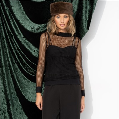 Лонгслив из сетки, Безмолвный флирт