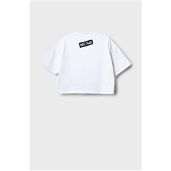 Фуфайка трикотажная для девочек (футболка) PLAYTODAY, 1239825