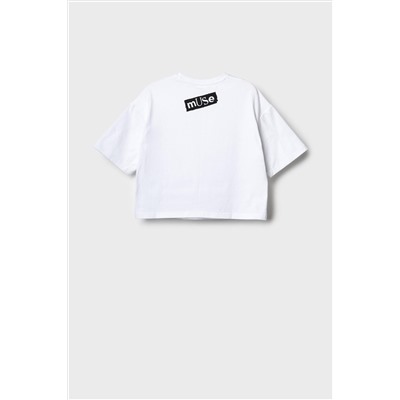 Фуфайка трикотажная для девочек (футболка) PLAYTODAY, 1239825