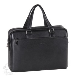 Портфель мужской кожаный 66275H black Heanbag в Новосибирске