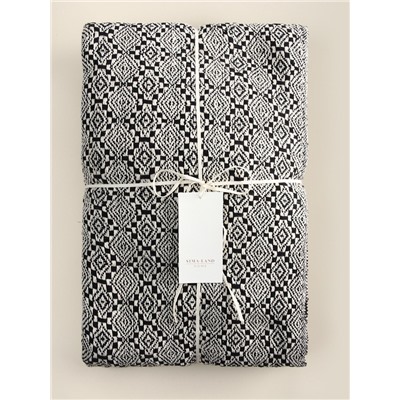 Плед SL Home Ethnics, 220×240 см с помпонами, 500 г/м²