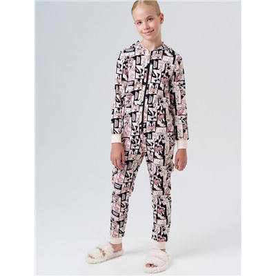 Комбинезон трикотажный для девочек