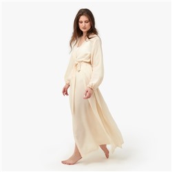 Платье-парео женское MINAKU: Summer time цвет бежевый, размер 50-52