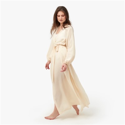 Платье-парео женское MINAKU: Summer time цвет бежевый, размер 50-52