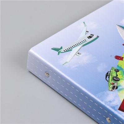 Фотоальбом на кольцах 25 листов Keep memories «Весь мир для тебя», с наклейками, 19×27×3 см