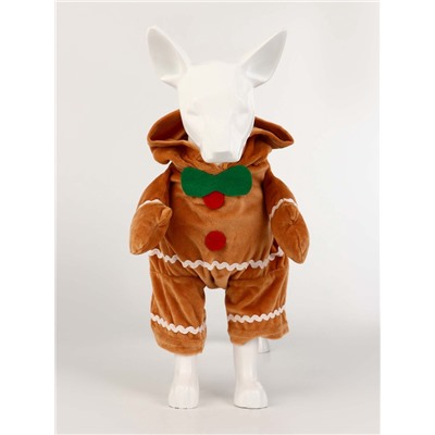 Костюм «Новогодняя печенька», M (ДС 25, ОГ 37 см)