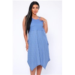 Сарафан 71066 (Джинс)