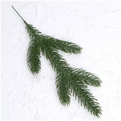 Ветка декоративная новогодняя, набор 5 шт., 28 см