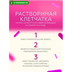 Кисель "Желудочный"  с чагой и мятой / 5 пак х 12 гр / ТМ Сибирская клетчатка