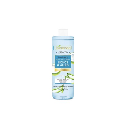 BIELENDA HYDRA CARE Увлажняющая мицеллярная вода для снятия макияжа Кокос и Алоэ 500мл