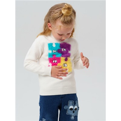 Свитер трикотажный для девочек