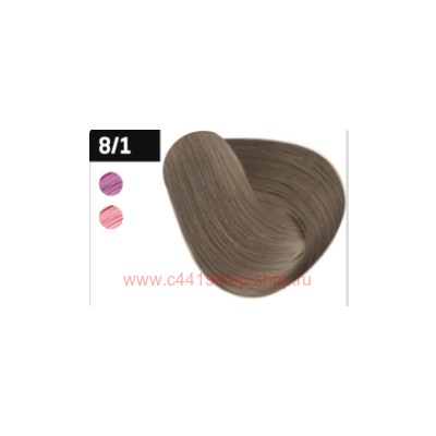 OLLIN SILK TOUCH  8/1 светло-русый пепельный 60мл Безаммиачный стойкий краситель для волос