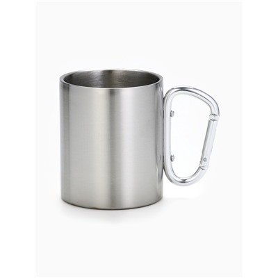 Кружка туристическая с карабином «Счастье не за горами», 300 мл