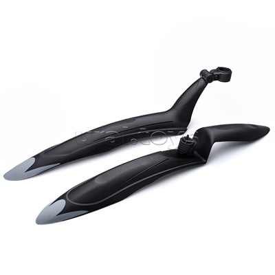 Набор крыльев 26-27,5" Rocket 039, пластик, цвет черный