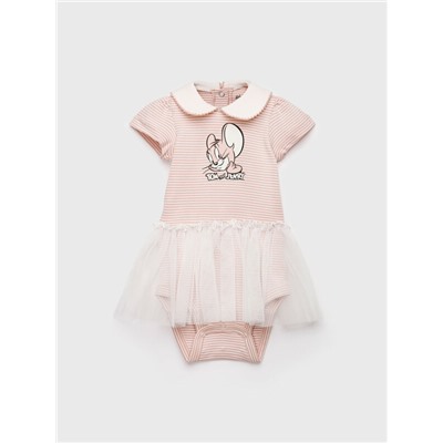 Платье-боди детское трикотажное для девочек