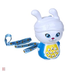 Игрушка интерактивная "Медведь-сказочник", "Зайчонок-сказочник", ABS, 2х1.5VAAA, 9х6х5 см