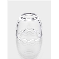 Конфетница «Ушки», 170 мл, 8.3×11.5 см, стекло, прозрачная