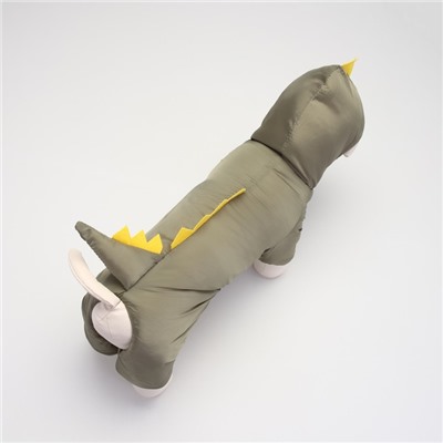 Комбинезон с подкладом «Дракоша», размер 2XL (ДС 45, ОГ 55 см, вес 14-17 кг), хаки