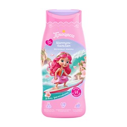 Принцесса Шампунь-бальзам Шёлковые локоны , 250 мл./10