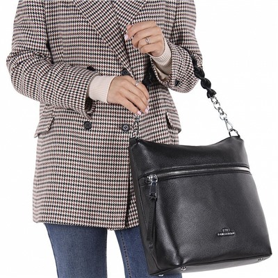 Сумка 9886Y black Polina&Eiterou