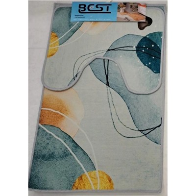 Коврик для ванны и туалета 2шт #23103930