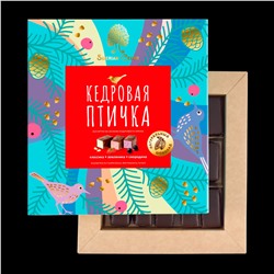 Кедровая птичка / кедровый орех, земляника, смородина / 180 г / Сибирский кедр