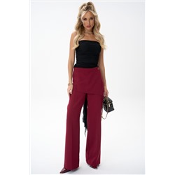 Брюки Агния (бордовый)