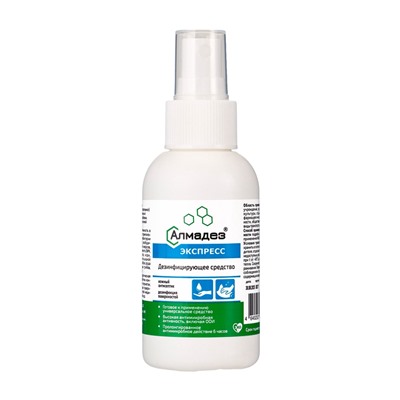Антисептик «Алмадез-Экспресс», дезинфекция поверхностей, спрей, 100 мл