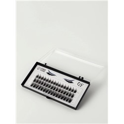 Набор накладных ресниц «Аниме», пучки, 10, 12, 14 мм, чёрные