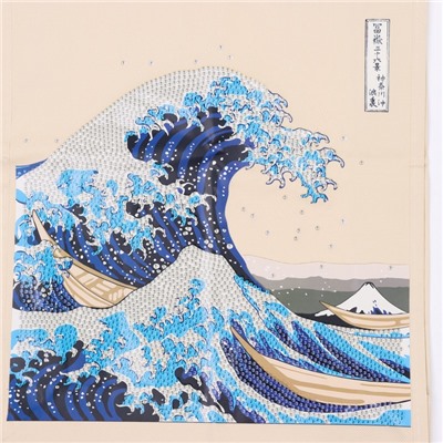 Алмазная мозаика на шоппере для детей «Волна», набор для творчества